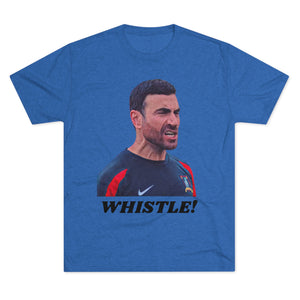 Roy Kent Whistle Tri-Blend Crew Tee