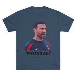 Roy Kent Whistle Tri-Blend Crew Tee