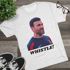 Roy Kent Whistle Tri-Blend Crew Tee