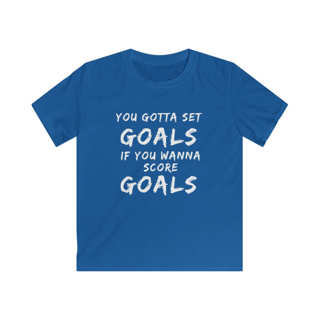 Boys Set Goals Score Goals Tee