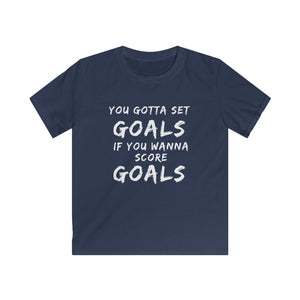 Boys Set Goals Score Goals Tee