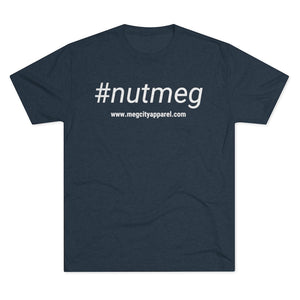 Men's #nutmeg Tri-Blend Crew Tee