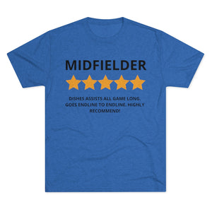 Men's 5 Star Midfielder Tri-Blend Crew Tee