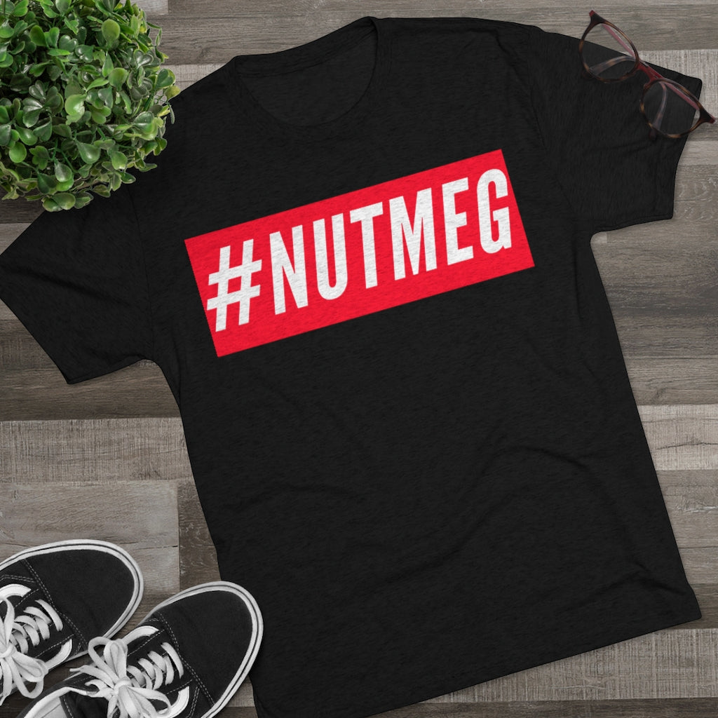 Men's Bold #NUTMEG Tri-Blend Crew Tee