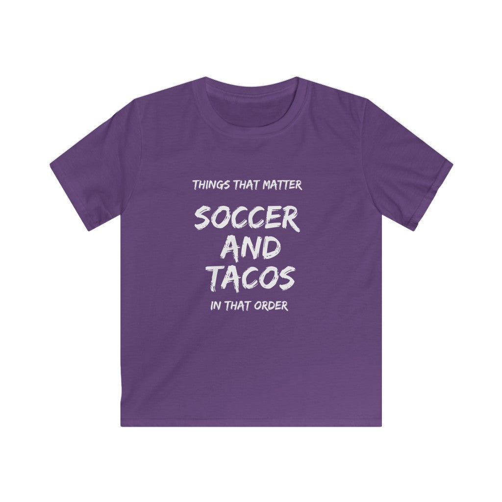 Boys Soccer+Tacos Tee