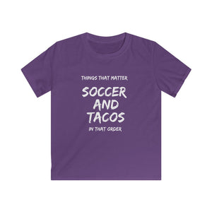 Boys Soccer+Tacos Tee