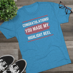 Men's Highlight Reel Tri-Blend Crew Tee