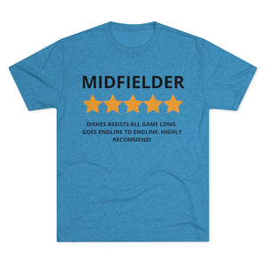 Men's 5 Star Midfielder Tri-Blend Crew Tee