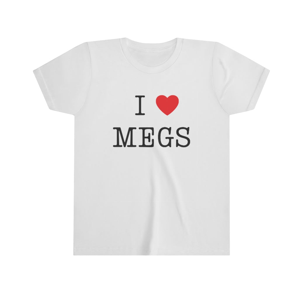 Girls I Heart Megs Tee