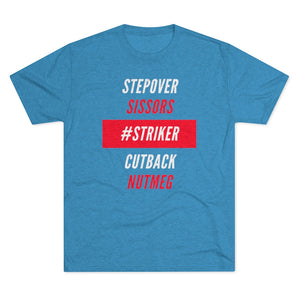 Men's #Striker Tri-Blend Crew Tee