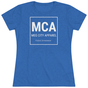 Women's Meg City Apparel Tri-blend Tee