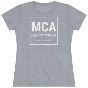 Women's Meg City Apparel Tri-blend Tee