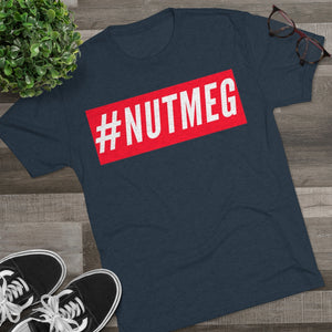 Men's Bold #NUTMEG Tri-Blend Crew Tee