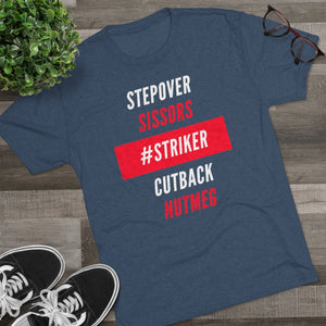 Men's #Striker Tri-Blend Crew Tee