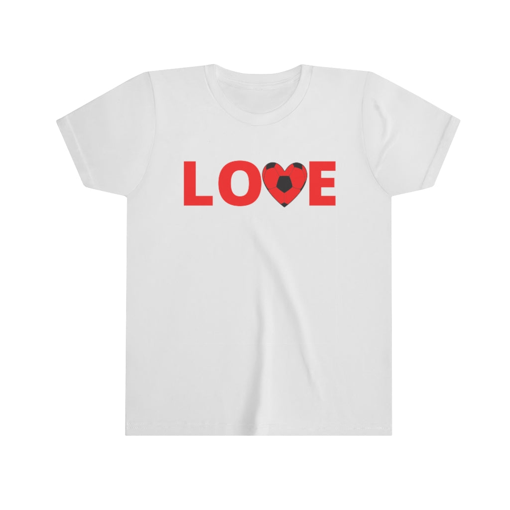 Girls LOVE Red Print Tee