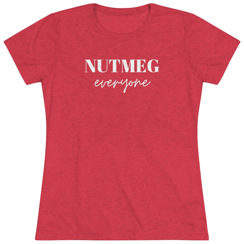 Women's Nutmeg Everyone Tri-blend Tee