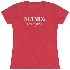 Women's Nutmeg Everyone Tri-blend Tee