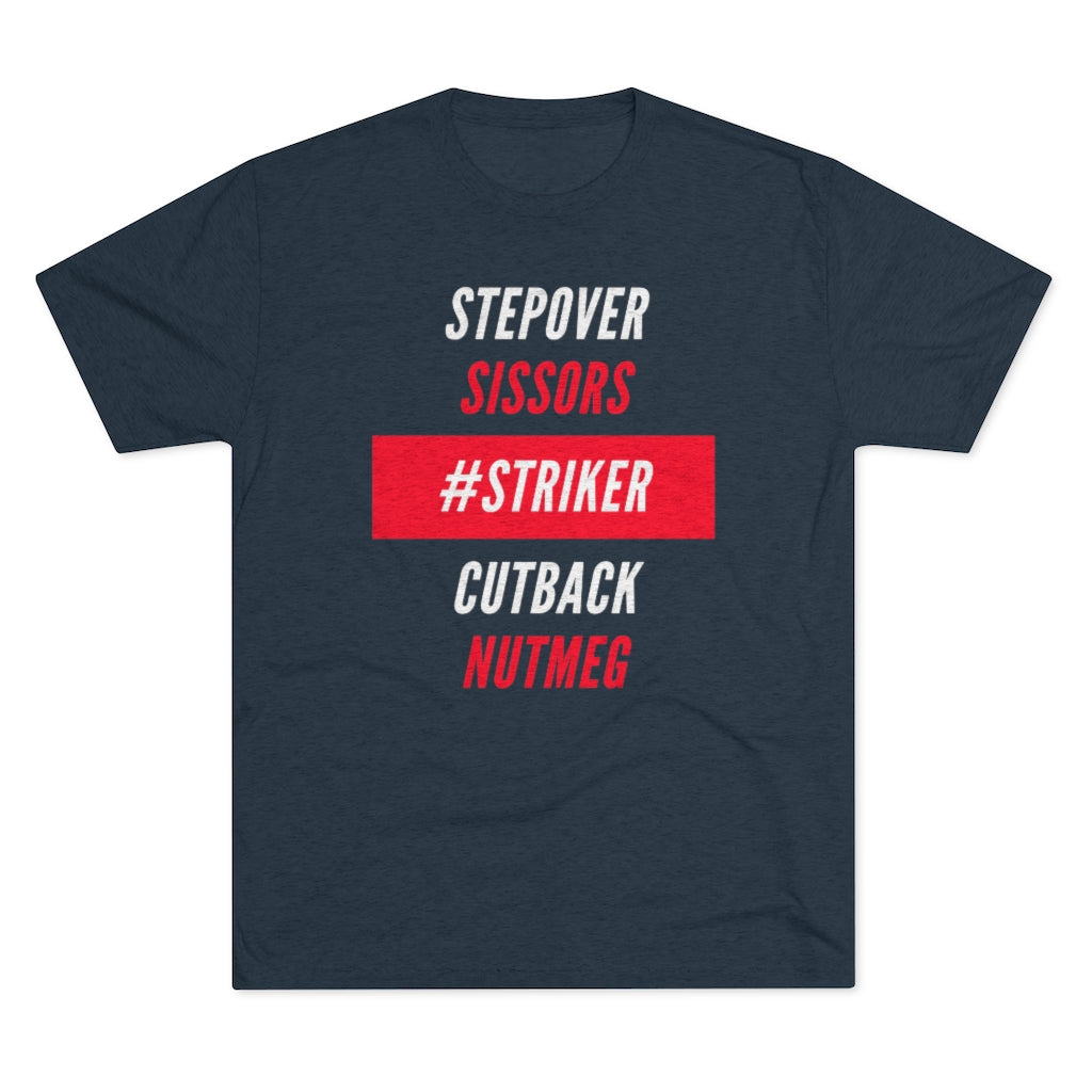 Men's #Striker Tri-Blend Crew Tee