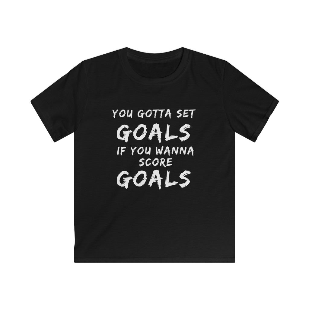 Boys Set Goals Score Goals Tee