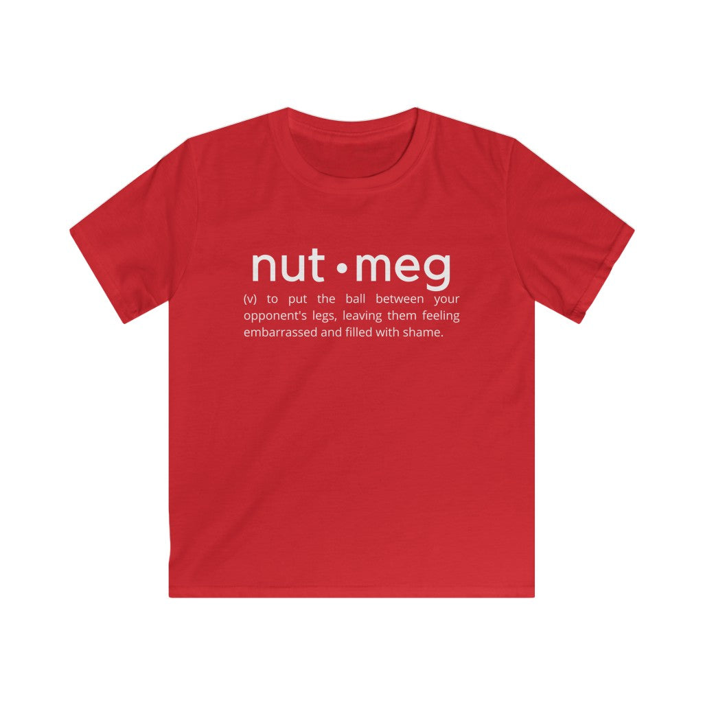 Boys Nutmeg Definition Tee