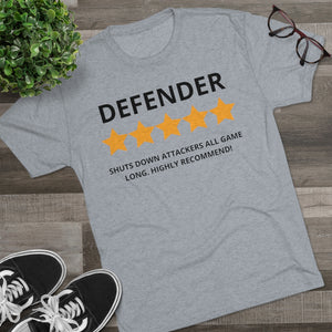 Men's 5 Star Defender Tri-Blend Crew Tee