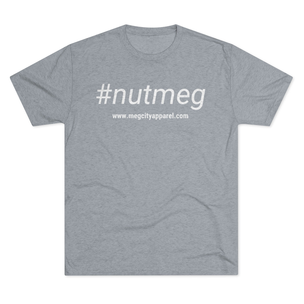 Men's #nutmeg Tri-Blend Crew Tee