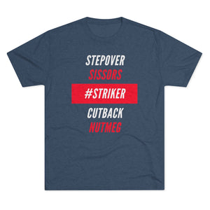 Men's #Striker Tri-Blend Crew Tee