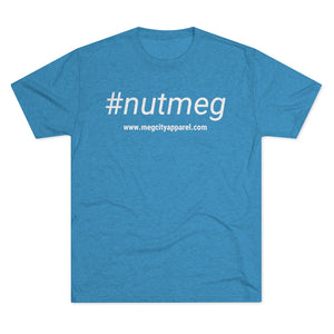 Men's #nutmeg Tri-Blend Crew Tee