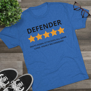 Men's 5 Star Defender Tri-Blend Crew Tee