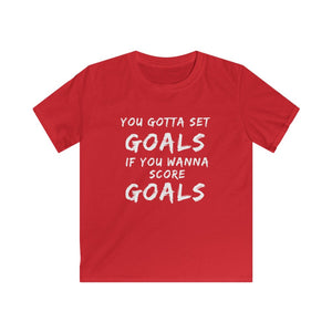 Boys Set Goals Score Goals Tee