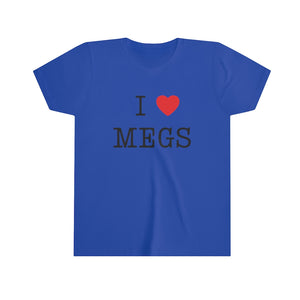 Girls I Heart Megs Tee