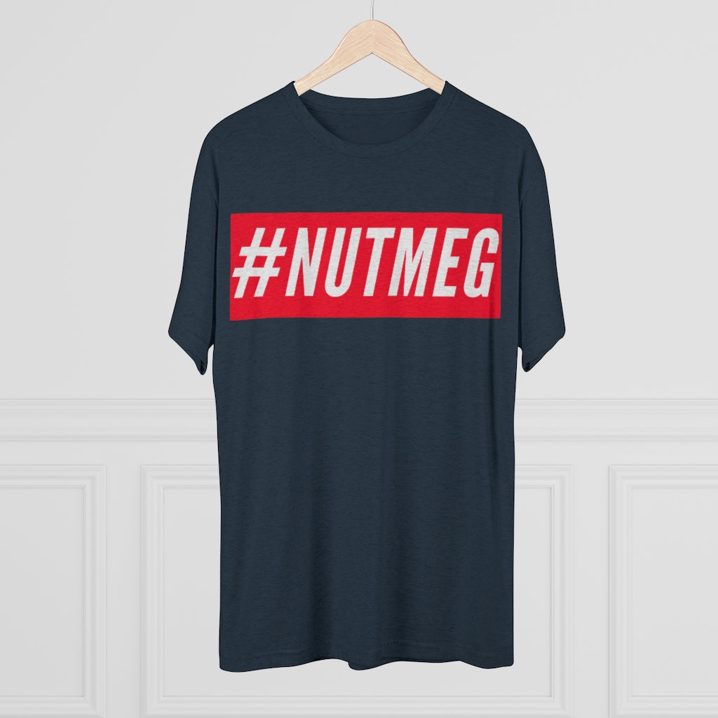 Men's Bold #NUTMEG Tri-Blend Crew Tee