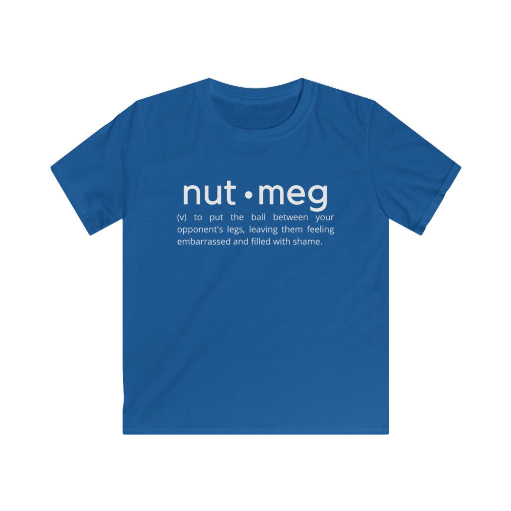 Boys Nutmeg Definition Tee