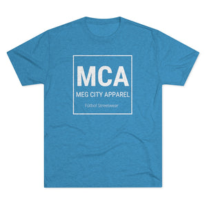 Men's Meg City Apparel Tri-Blend Crew Tee