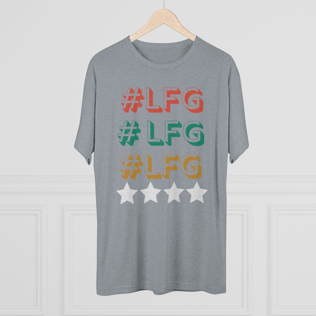 Men's #LFG Tri-Blend Crew Tee