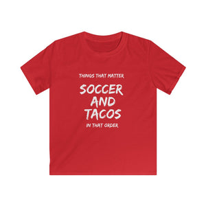 Boys Soccer+Tacos Tee