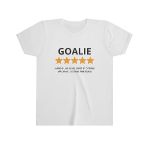 Girls 5 Star Goalie Short Sleeve Tee