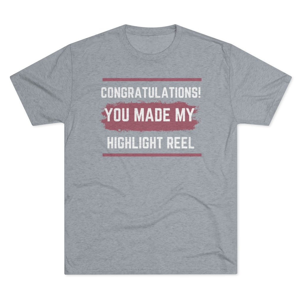 Men's Highlight Reel Tri-Blend Crew Tee