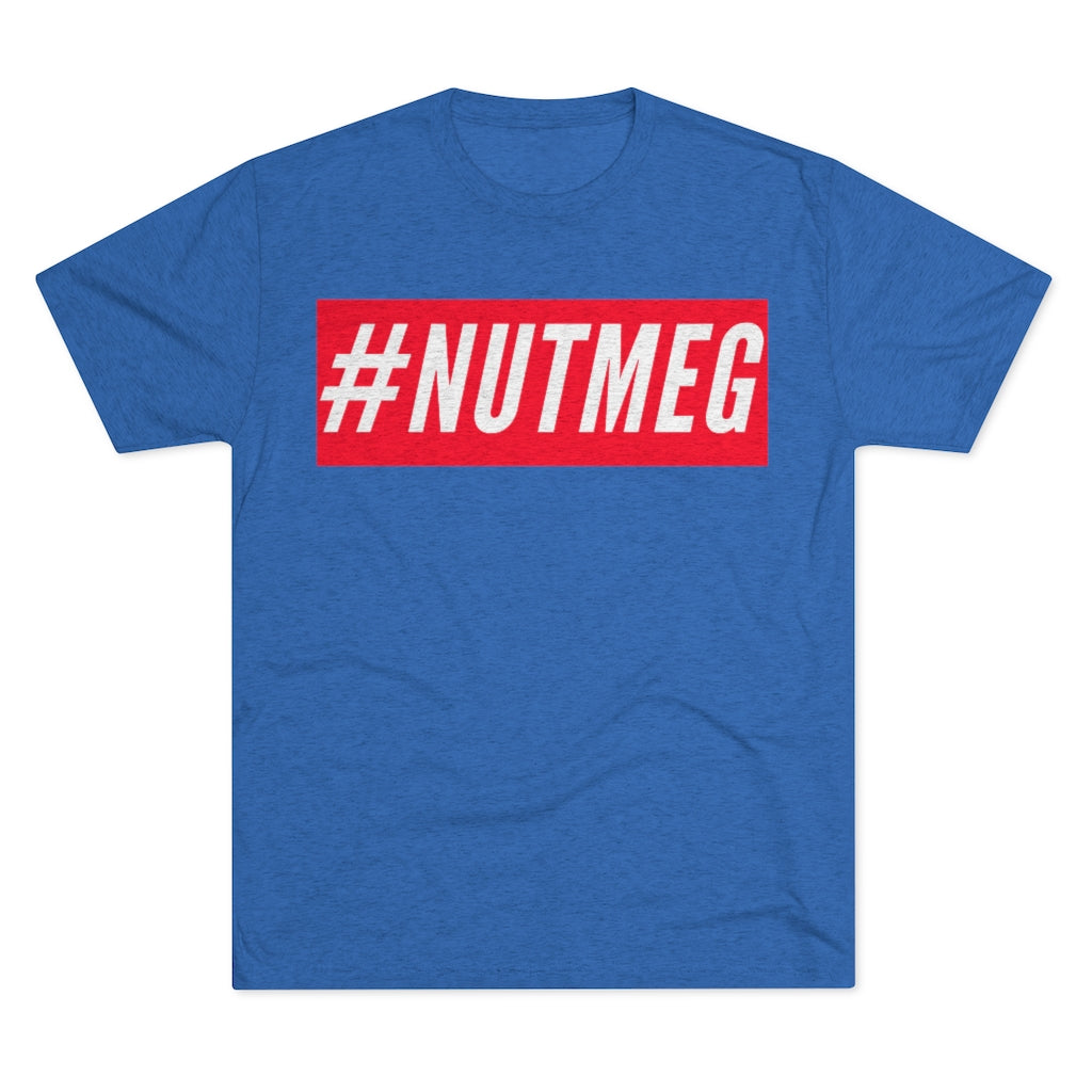 Men's Bold #NUTMEG Tri-Blend Crew Tee