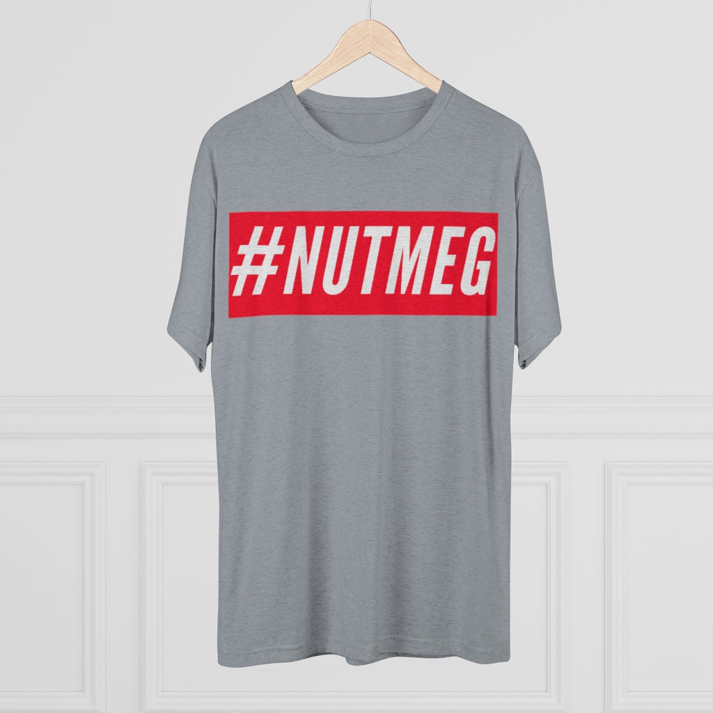 Men's Bold #NUTMEG Tri-Blend Crew Tee