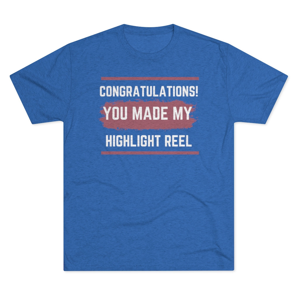 Men's Highlight Reel Tri-Blend Crew Tee