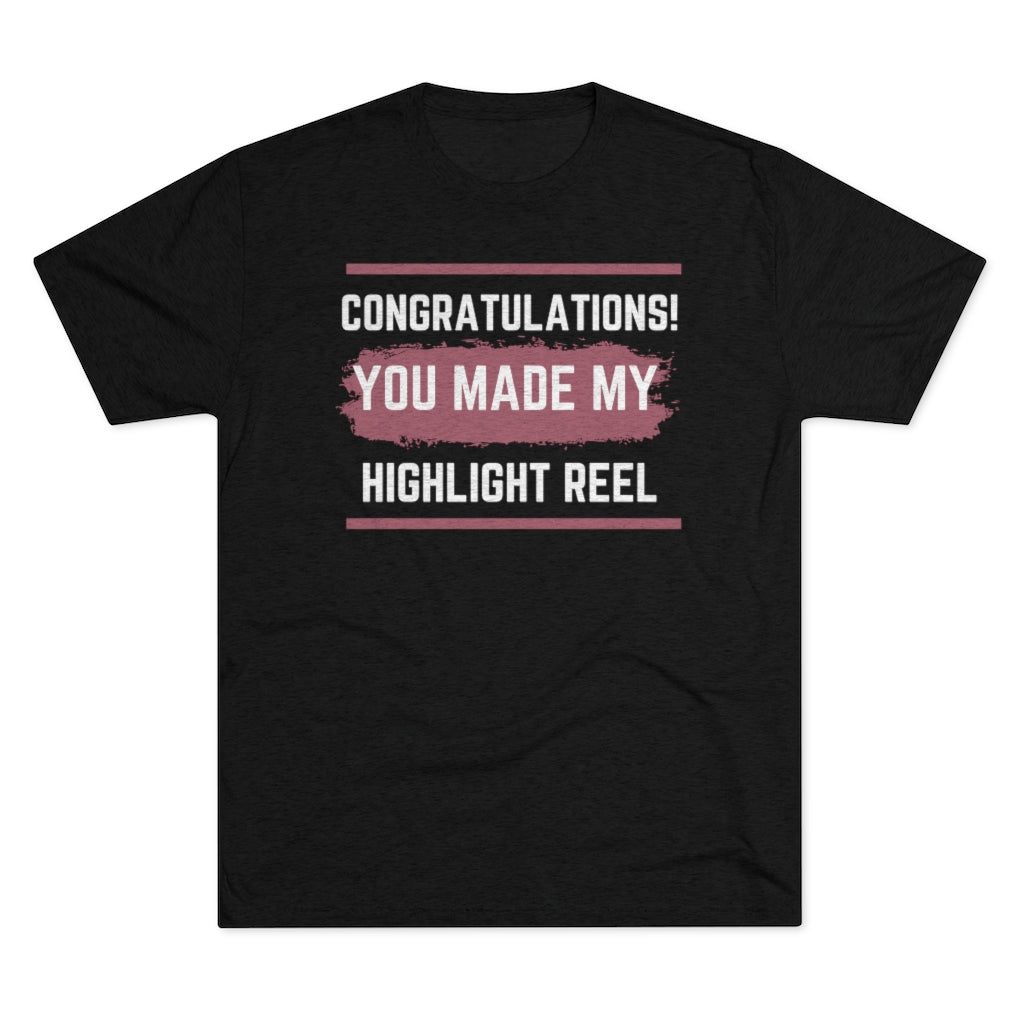 Men's Highlight Reel Tri-Blend Crew Tee