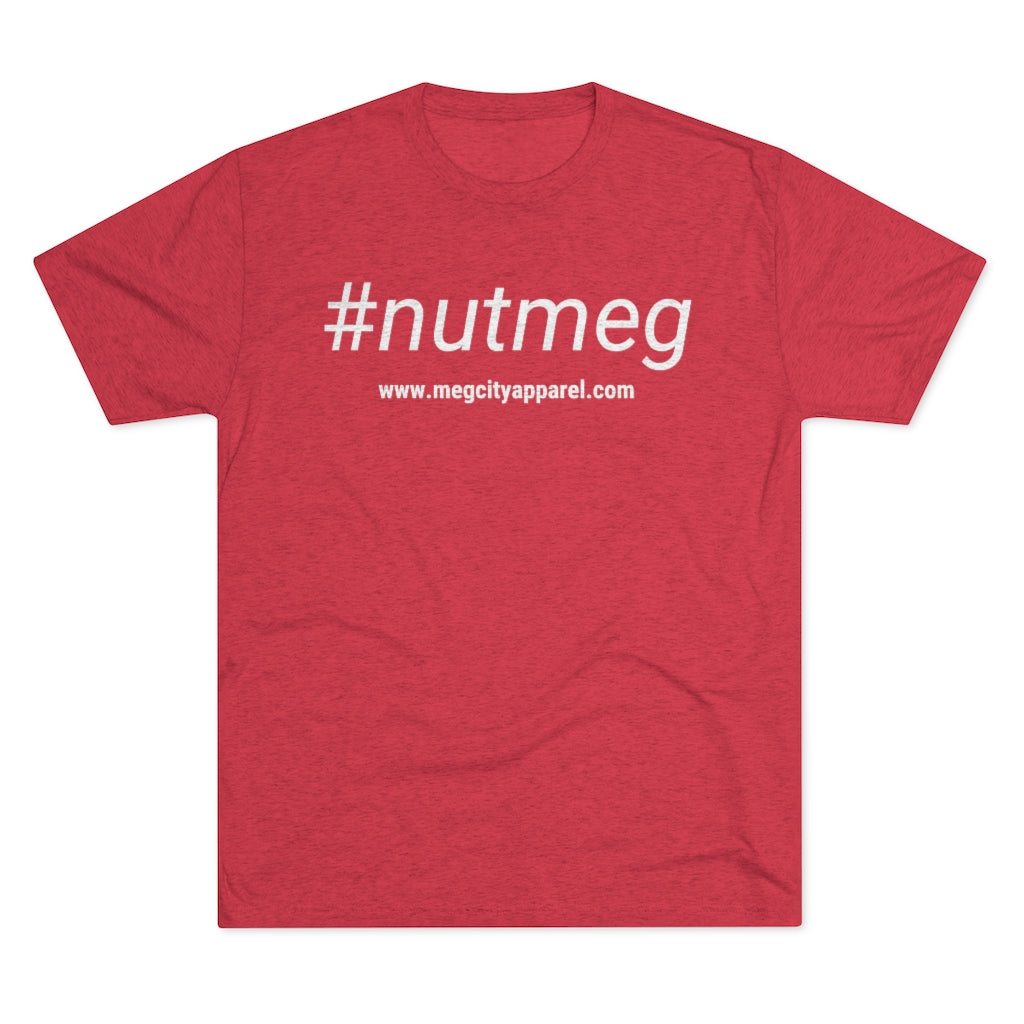 Men's #nutmeg Tri-Blend Crew Tee