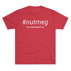 Men's #nutmeg Tri-Blend Crew Tee