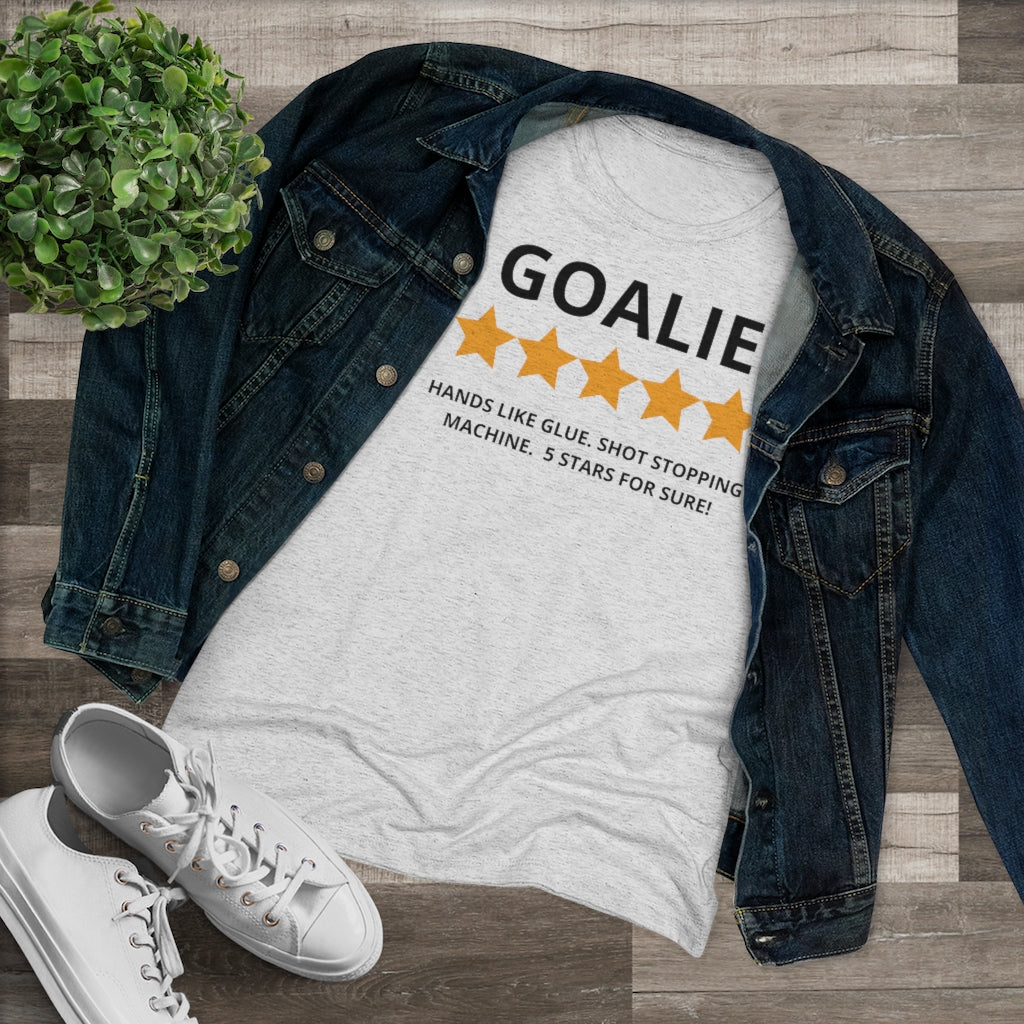 Women's 5 Star Goalie Triblend Tee