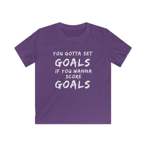 Boys Set Goals Score Goals Tee