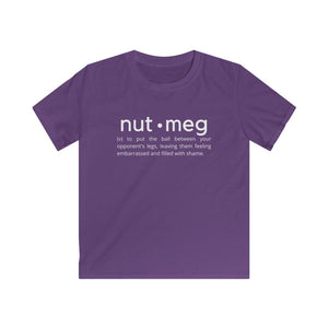 Boys Nutmeg Definition White Tee