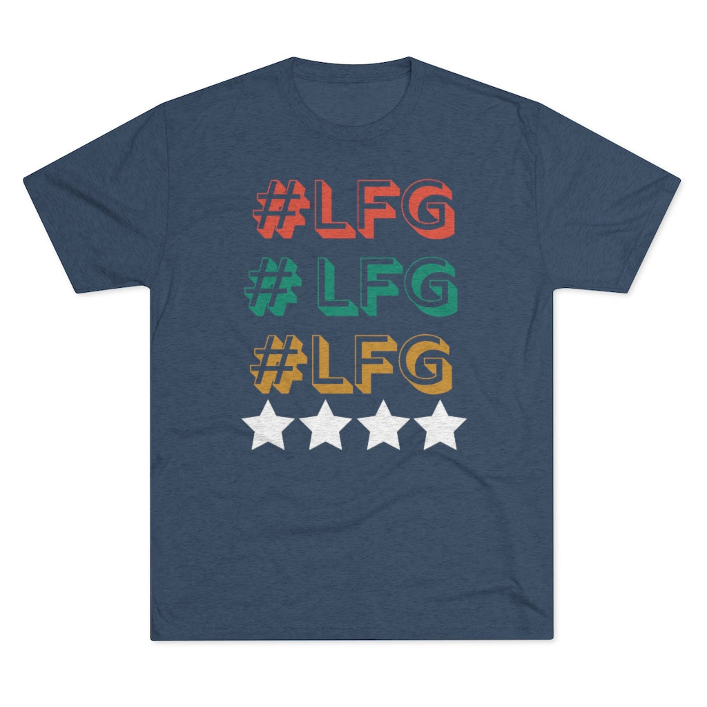 Men's #LFG Tri-Blend Crew Tee