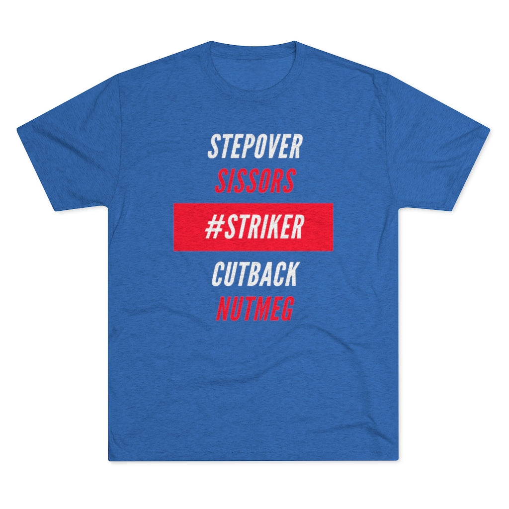 Men's #Striker Tri-Blend Crew Tee