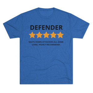 Men's 5 Star Defender Tri-Blend Crew Tee